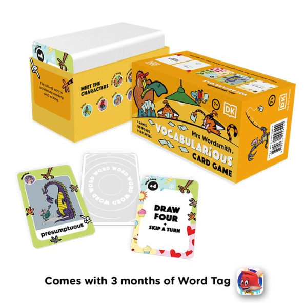 Mrs Wordsmith Vocabularious Card Game 3rd - 5th Grades: + 3 Months of Word Tag Video Game