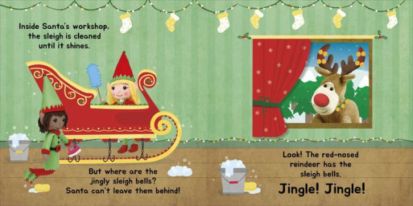 Santa's Busy Day: Take a Trip To The North Pole and Explore Workshop!