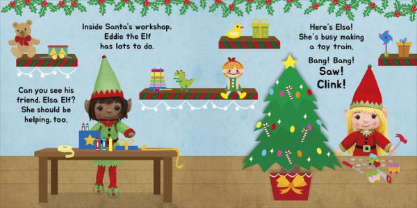 Santa's Busy Day: Take a Trip To The North Pole and Explore Workshop!