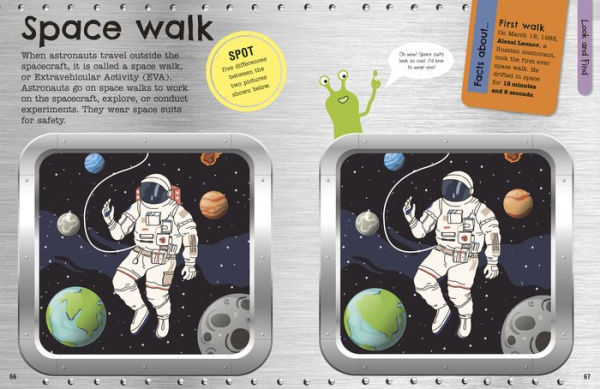 The Fact-Packed Activity Book: Space: With More Than 50 Activities, Puzzles, and More!