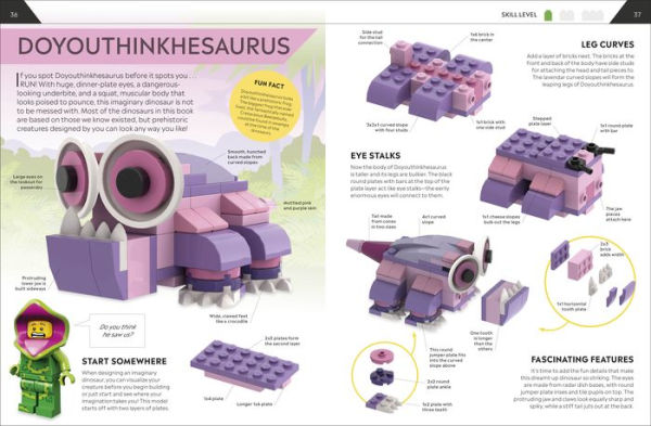 How to Build LEGO Dinosaurs