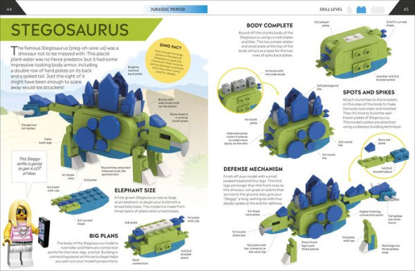 How to Build LEGO Dinosaurs