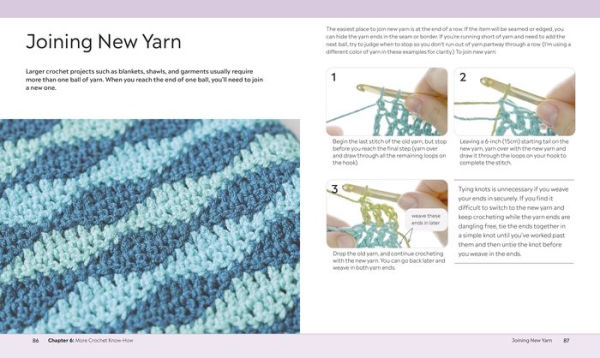 The New Crochet Stitch Dictionary: 440 Patterns for Textures, Shells,  Bobbles, Lace, Cables, Chevrons, Edgings, Granny Squares, and More