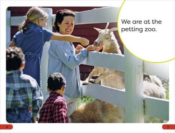 DK Super Readers Pre-Level A Day at the Petting Zoo