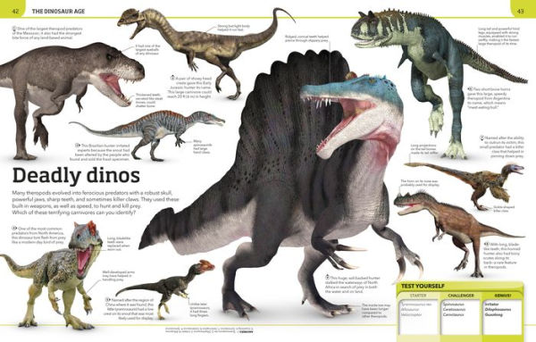 Dinosaur Knowledge Genius: A Quiz Encyclopedia to Boost Your Brain