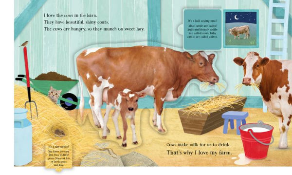 I Love My Farm: A Pop-Up Book About Animals on the Farm