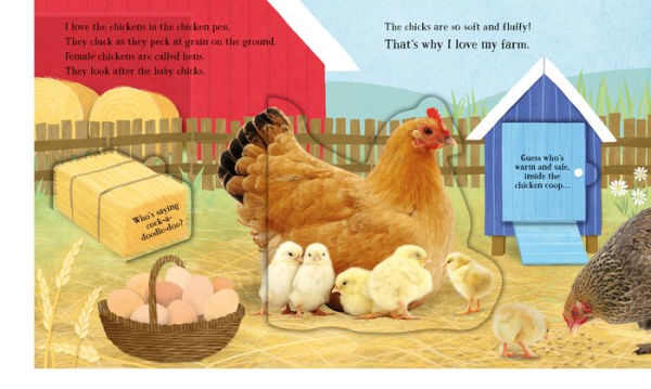 I Love My Farm: A Pop-Up Book About Animals on the Farm