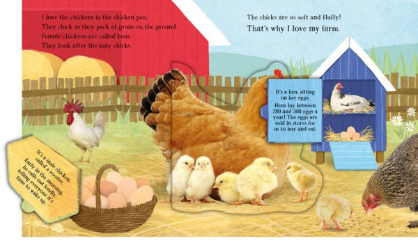 I Love My Farm: A Pop-Up Book About Animals on the Farm