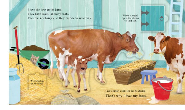 I Love My Farm: A Pop-Up Book About Animals on the Farm
