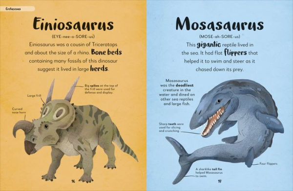 The Bedtime Book of Dinosaurs and Other Prehistoric Life: Meet More Than 100 Creatures From Long Ago