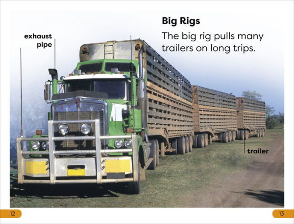 DK Super Readers Level 1 Big Trucks