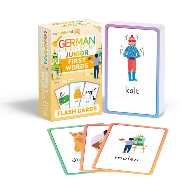 German for Everyone Junior First Words Flash Cards