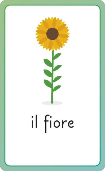 Italian for Everyone Junior First Words Flash Cards