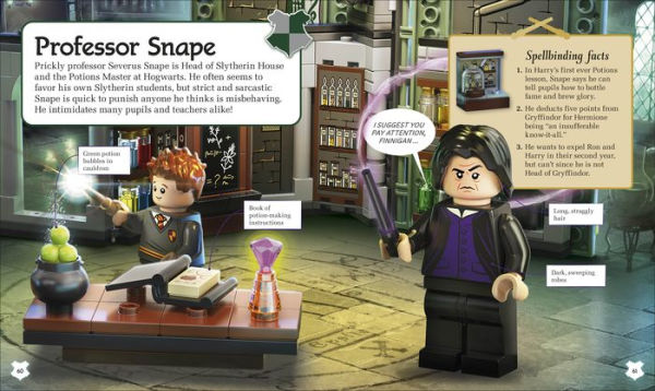 Lego Harry Potter A Spellbinding Guide To Hogwarts Houses - By