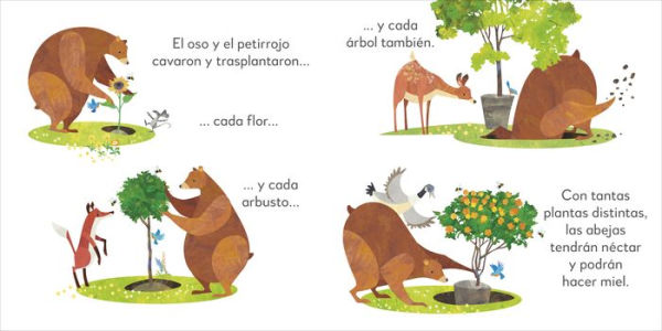 El oso generoso (Jonny Lambert's Bear and Bird): Un cuento para aprender a ayudar