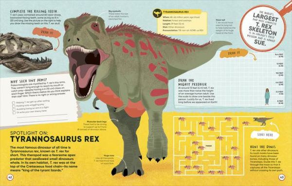 Active Learning Dinosaurs and Other Prehistoric Creatures: More Than 100 Brain-Boosting Activities That Make Learning Easy and Fun