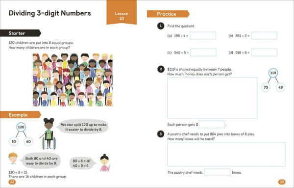 Math - No Problem! Extra Challenges, Grade 4 Ages 9-10