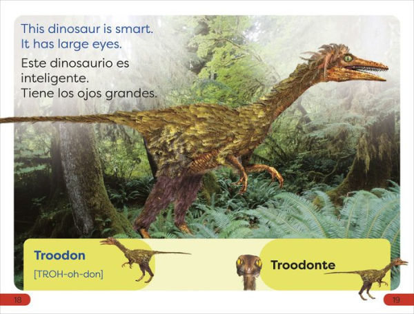 DK Super Readers Pre-Level Bilingual Meet the Dinosaurs - Conoce los dinosaurios