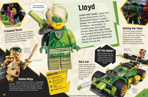 LEGO Ninjago Secret World of the Ninja New Edition: With Exclusive Lloyd LEGO Minifigure