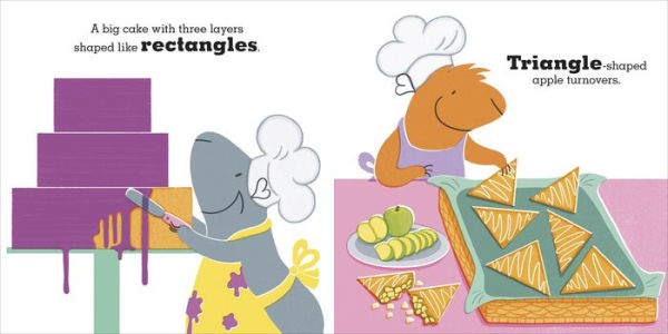 Guinea Pigs Go Baking: Learn About Shapes