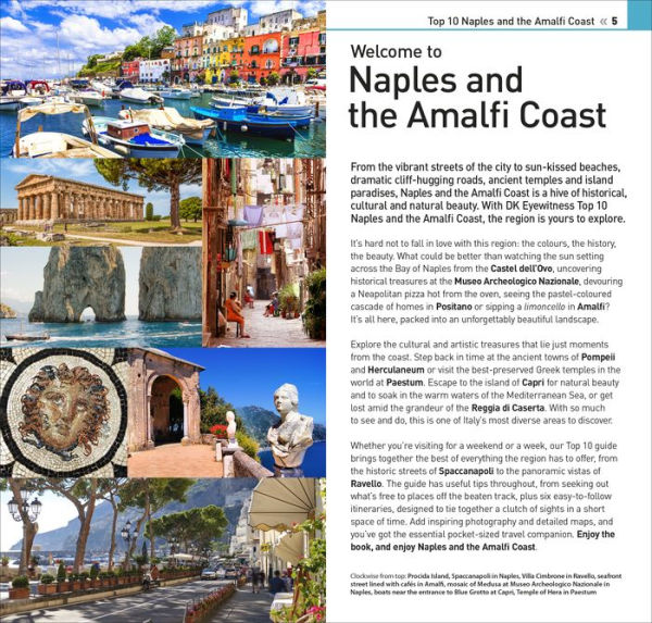 DK Eyewitness Top 10 Naples and the Amalfi Coast