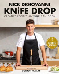 Free new release books download Knife Drop: Creative Recipes Anyone Can Cook English version 9780744088496