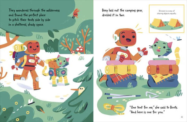 The Math Adventurers Share a Camping Trip: A Story About Division