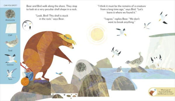 Jonny Lambert's Bear and Bird Explore the Seashore: A Beach Search and Find Adventure