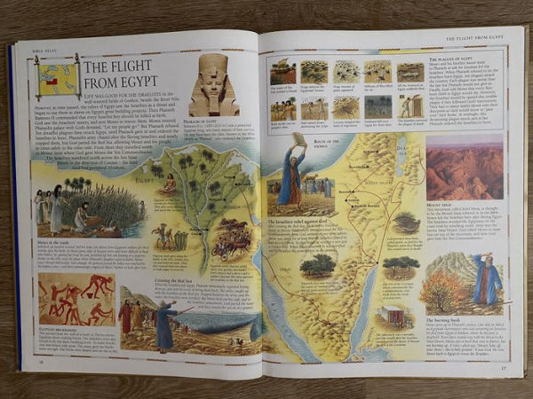 The Bible Atlas: A Pictorial Guide to the Holy Lands