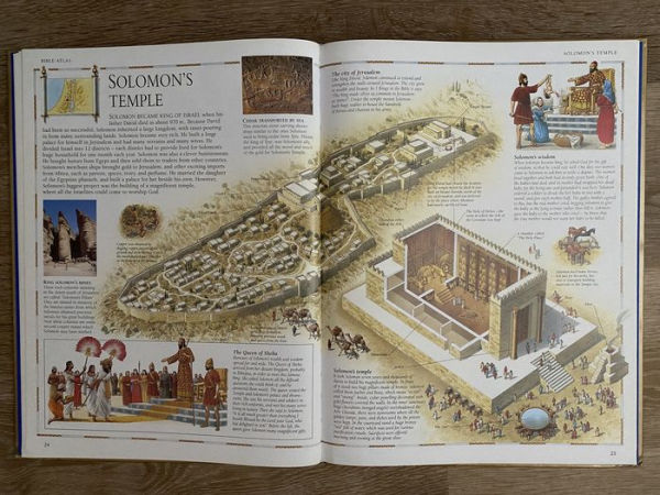 The Bible Atlas: A Pictorial Guide to the Holy Lands