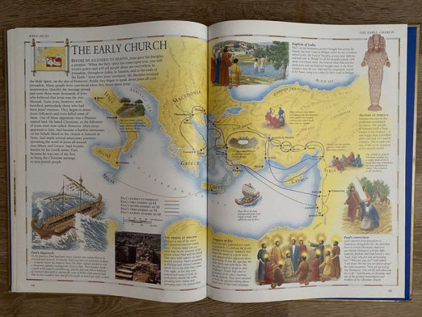 The Bible Atlas: A Pictorial Guide to the Holy Lands