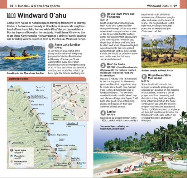 DK Eyewitness Top 10 Honolulu and O'ahu