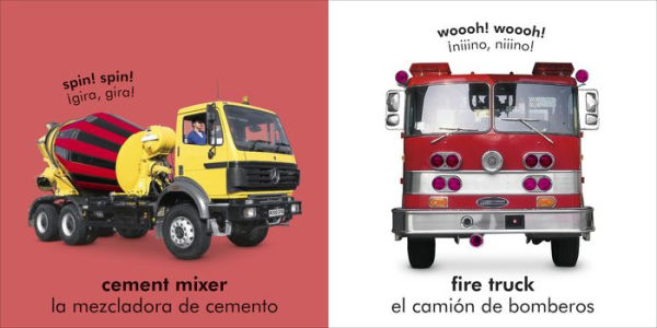 Bilingual Baby Touch and Feel Truck - Los camiones