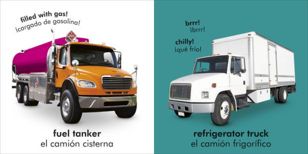 Bilingual Baby Touch and Feel Truck - Los camiones