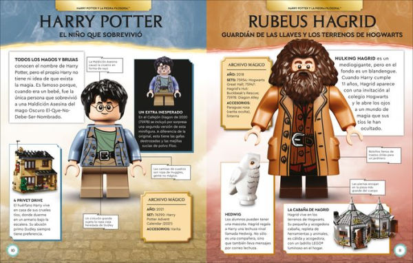 LEGO Harry Potter Enciclopedia de personajes (Character Encyclopedia): Con una minifigura exclusiva de LEGO Harry Potter