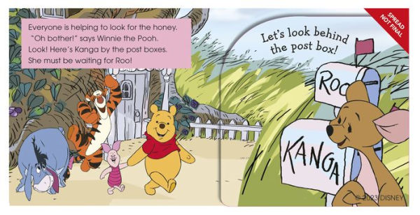 Pop-Up Peekaboo! Disney Winnie the Pooh