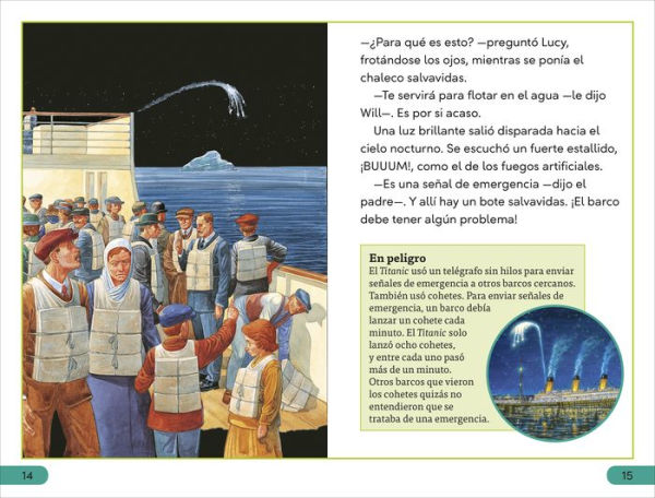 DK Super Readers Level 3 El Titanic (Spanish Edition)