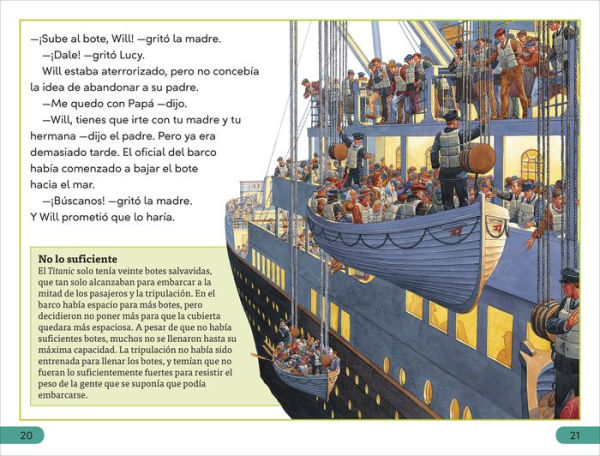 DK Super Readers Level 3 El Titanic (Spanish Edition)