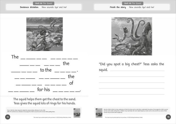 Phonic Books Dandelion Readers Reading and Writing Activities Set 1 Units 11-20 Pip Gets Rich (Two Letter Spellings sh, ch, th, ng, qu, wh, -ed, -ing, -le): Photocopiable Activities Accompanying Dandelion Readers Set 1 Units 11-20 Pip Gets Rich