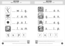 Alternative view 4 of Phonic Books Dandelion Launchers Reading and Writing Activities Extras Stages 8-15 Lost (Blending 4 and 5 Sound Words, Two Letter Spellings ch, th, sh, ck,: Photocopiable Activities Accompanying Dandelion Launchers Extras Stages 8-15 Lost