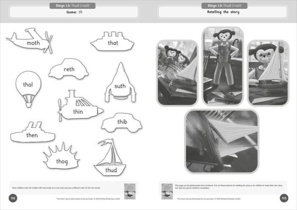 Phonic Books Dandelion Launchers Reading and Writing Activities Extras Stages 8-15 Lost (Blending 4 and 5 Sound Words, Two Letter Spellings ch, th, sh, ck,: Photocopiable Activities Accompanying Dandelion Launchers Extras Stages 8-15 Lost