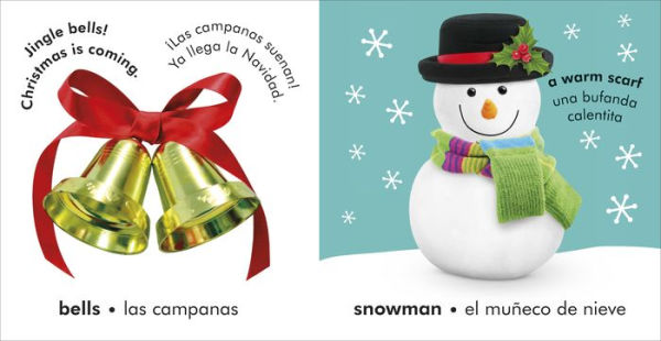 Bilingual Baby Touch and Feel Merry Christmas - Feliz Navidad