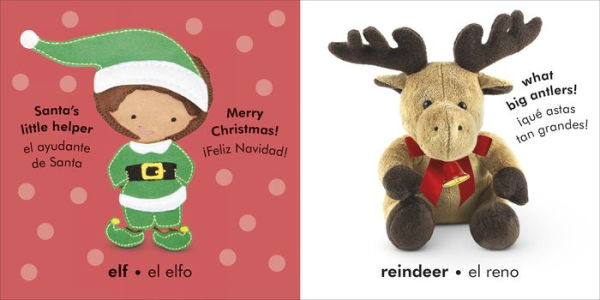 Bilingual Baby Touch and Feel Merry Christmas - Feliz Navidad