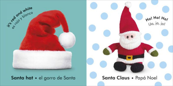 Bilingual Baby Touch and Feel Merry Christmas - Feliz Navidad