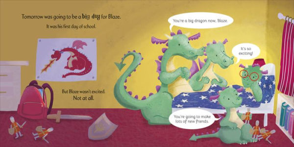 The Nervous Dragon: A Story About Overcoming Back-to-School Worries