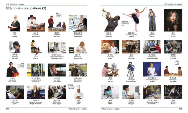 Mandarin Chinese - English Bilingual Visual Dictionary