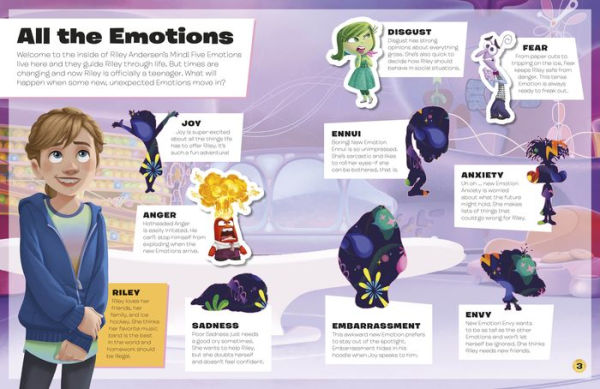 Disney Pixar Inside Out 2 Ultimate Sticker Book