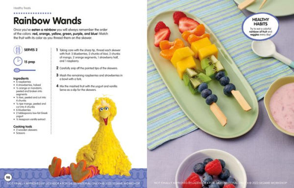 Sesame Street Let's Cook Together: With 40 Fun, Healthy Recipes