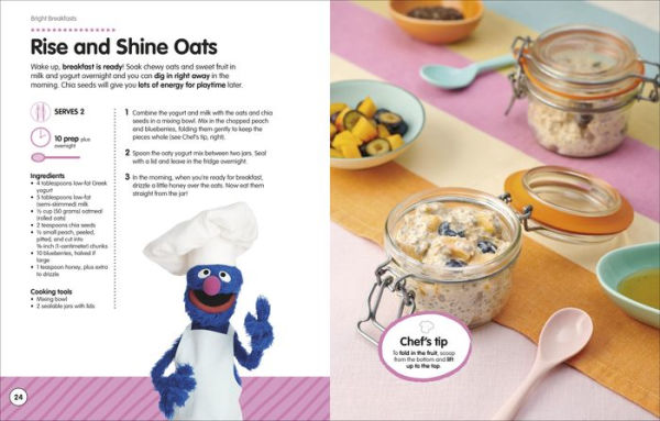 Sesame Street Let's Cook Together: With 40 Fun, Healthy Recipes