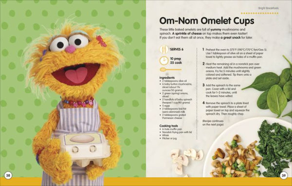 Sesame Street Let's Cook Together: With 40 Fun, Healthy Recipes